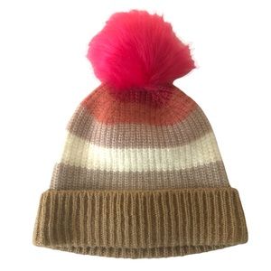 NWT Loft Bobble Hat with Pom Pom